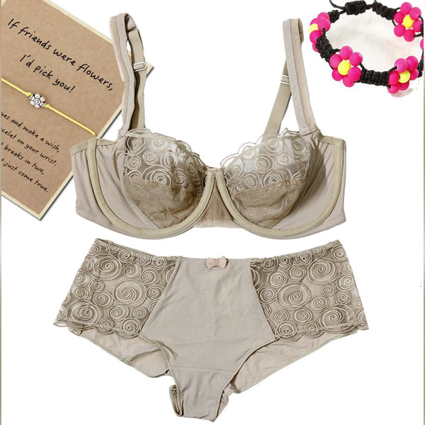 Alluring Lace Demi Set – Wired, Elegant Fit