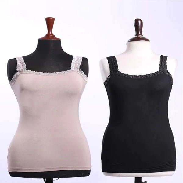 Pack of 2 Cotton Camisoles
